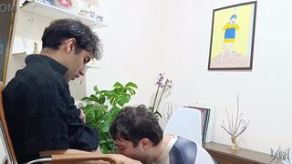 Dorn & Sub Zero's 1 on 1 session ends with a rough anal orgasm and complete relaxation - 11 image