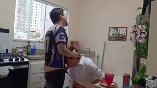 Curvy Nerd Bear Dorn enjoys rough anal sex with his sacred cock - 5 image
