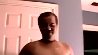 Amateur guy jacking off cock before getting a blowjob - 2 image