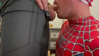 Spidey Shoots His Web In My Mouth - 6 image