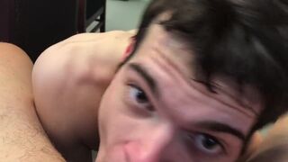 AWESOME HIRSUTE TASKMASTER VERBAL DAD USING HIS SLUT IN HIS OFFICE PART 3/3 WITH CUM - 4 image