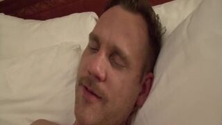 The dream to suck a hard cock comes true - he gets a horny cumshot - 8 image