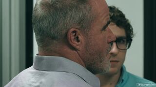 Hard Threesome With Stepdad At Work - DisruptiveFilms - 3 image
