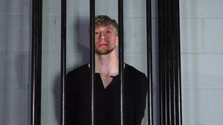 Hot Ginger Muscle Stud Tied Up, Whipped and Milked - Gay BDSM - 3 image