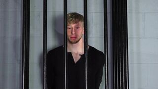 Hot Ginger Muscle Stud Tied Up, Whipped and Milked - Gay BDSM - 4 image